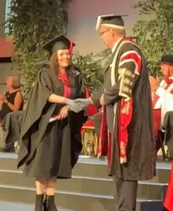 About Tracy Heatley: Tracy Heatley's MBA Graduation 2021