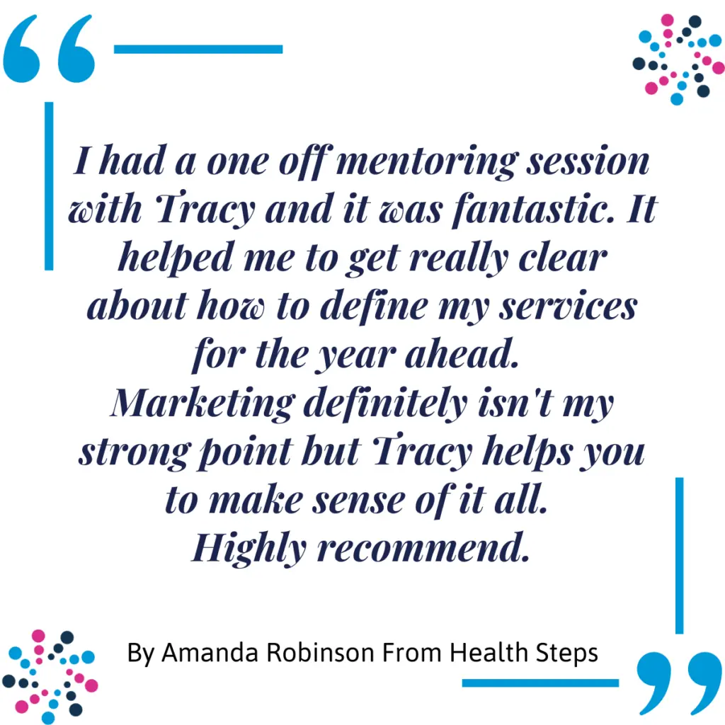 AI Marketing: Client testimonial from Amanda Robinson from Health Steps